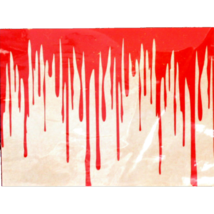 Horror Bloody Border Scene Setter Wall Trim Halloween Party Decoration P... - $123.39 MXN