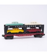 Lionel Postwar Automobile Caravan Auto Loader #6414 Premium Cars Multicolor - $138.94 CAD
