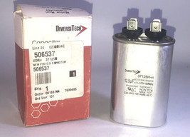 Diversitech 37125H Motor Run Capacitor 12.5 MFD - 370V-50/60Hz-NEW-SHIP ... - $11.76