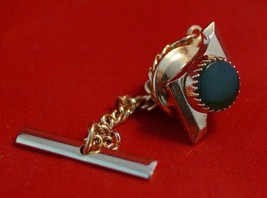 Vintage Verde Gioiello Cravatta Tack Pin - $45.73