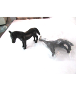Lionel Horse Figures Black Set of Two 1.75&quot;H Unused  M39 - $219.55 MXN