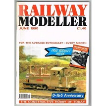 Railway Modeller Magazine June 1990 mbox2978/b 0-16.5 Anniversary - £3.91 GBP