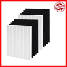 Odor-Free 10 Count Winix C535 Replacement Filter Set with 2 HEPA &amp; 8 Pre... - $54.31