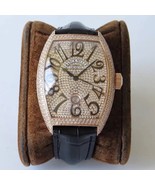 Chronograph Tonneau Diamonds Luxury Watch - £356.31 GBP+