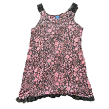 Plus Size Simply Vera Floral Chemise Nightgown Sleeveless With Ruffle Bo... - £16.55 GBP