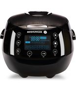 REISHUNGER Electric Rice Cooker and Steamer Black for up to 8 People (1.... - £628.29 GBP
