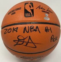 D EAN Dre Ayton Phoenix Suns Autographed 2018 Nba #1 Pick Basketball Gdl Le 18/22 - £387.65 GBP