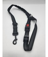 Black Double Safety Buckle Elastic Buffer Car Seat Belt Harness for Dog ... - $14.84