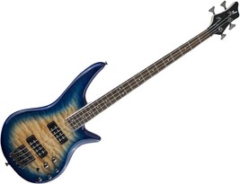 Right-Handed, Amber Blue Burst Jackson Js Series Spectra Bass Js3Q 4-String - £467.60 GBP