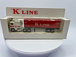 Vintage Matchbox Kenworth Semi Tractor Trailer K Line Promotional Toy Tr... - $161.49