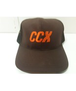Vintage CCX Conway Central Express Orange Brown Snapback Hat Trucker Cap... - £7.78 GBP