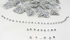 1000+ Baby Beads Plastic Letter Numbers 1/4in White Black Red Hearts US ... - $38.60
