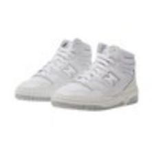 NEW BALANCE 650R SIZE 13 D WHITE GRAY RETRO BASKETBALL HIGH TOP SNEAKER ... - $69.20