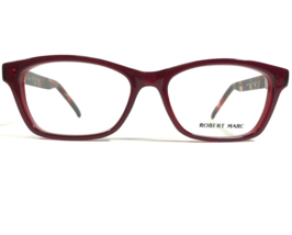 Robert Marc Eyeglasses Frames 819-2321 Red Tortoise Square Full Rim 50-16-135 - £40.52 GBP