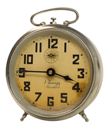 1932  BLANGY Old French Vintage Wind-Up Mechanical Alarm clock working c... - $200.00