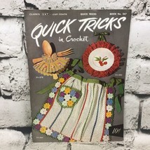 Quick Tricks In Crochet Clarks Pattern Book No. 267 The Spool Cotton Co VTG 1950 - $15.84