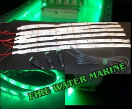 Green 10pc LED light Kit For Boat Marine Deck Interior Lighting car atv - £7.76 GBP