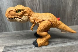 Fisher-Price Imaginext Jurassic World Thrashin Action T-Rex Dinosaur Toy-Works - £7.78 GBP