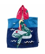 Child&#39;s Cotton Hooded Bath Towel Mermaid Character Myrtle Beach South Ca... - $19.71 CAD
