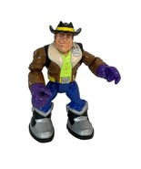 Rescue Heroes Brandon Irons Cowboy W/O Pack 2001 Mattel #78315 - $8.50