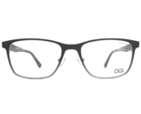 OGI Gafas Monturas Evolution 4325/2226 Negro Gris Cuadrado Full Borde 54... - $46.25