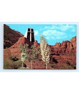1956 Chapel Holy Cross Sedona AZ Landscape Postcard - $8.18 CAD