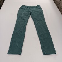 Maurices Skinny Leg Green Cotton Stretch Corduroy Pants in Women’s Size Small image 13