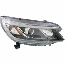 Headlight For 2015-16 Honda CRV Passenger Side Black Chrome housing With LED DRL - £470.06 GBP