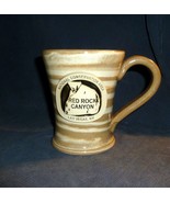 Sunset Hill Stoneware Drip Glaze Mug Red Rock Canyon Nevada - £19.50 GBP