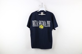 Vintage 90s Womens Medium Faded Spell Out Beta Sigma Phi Sorority T-Shir... - $54.40