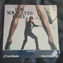 For Your Eyes Only Laserdisc 007 James Bond  Stereo Extended Play Roger Moore LD - £10.45 GBP