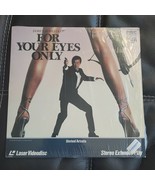 For Your Eyes Only Laserdisc 007 James Bond  Stereo Extended Play Roger ... - £9.93 GBP