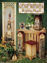 Tole Decorative Painting Country Primitives 4 Maxine Thomas Book - $14.99