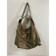 Alexis Hudson Metallic Bronze Leather Hobo Bag - £17.56 GBP
