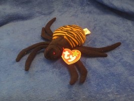 Ty Beanie Baby Spinner The Spider 4th Generation PVC Filled 1996 NEW - £6.57 GBP