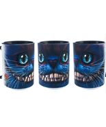 Cheshire Cat Big Face Ceramic Coffee Mug Tea Cup 15 oz Black by The Moun... - €18,56 EUR