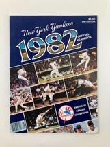 1982 MLB New York Yankees Official Yearbook American League Champions - £11.32 GBP