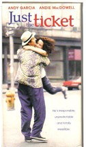 JUST the TICKET (VHS) romantic comedy in the seedy world of ticket scalpers, OOP - £4.30 GBP