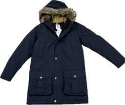 Timberland Men&#39;s Black Waterproof Hooded Parka Jacket Sz.M #8141J-001 - £89.91 GBP