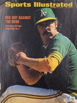 Jim Catfish Hunter Signed Athletics Sports Illustrated Magazine Cover BAS - £85.16 GBP