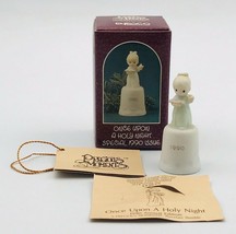 1990 Precious Moments Once Upon A Holy Night Porcelain Thimble 523844  - £7.57 GBP
