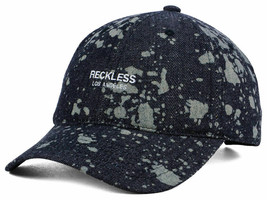 Young &amp; Restless Bleach Relaxed Fit Adjustable Charcoal Gray Strap back Cap, Hat - £16.62 GBP