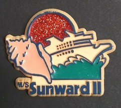 Royal Caribbean Sunward II Carnival Cruise Ship Vtg Fridge Magnet Lot (Qty 4) - £15.68 GBP