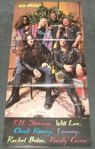 Bass Guitar Heroes Lemmy T.M. Stevens Rachel Bolan 3-page centerfold poster - £3.15 GBP