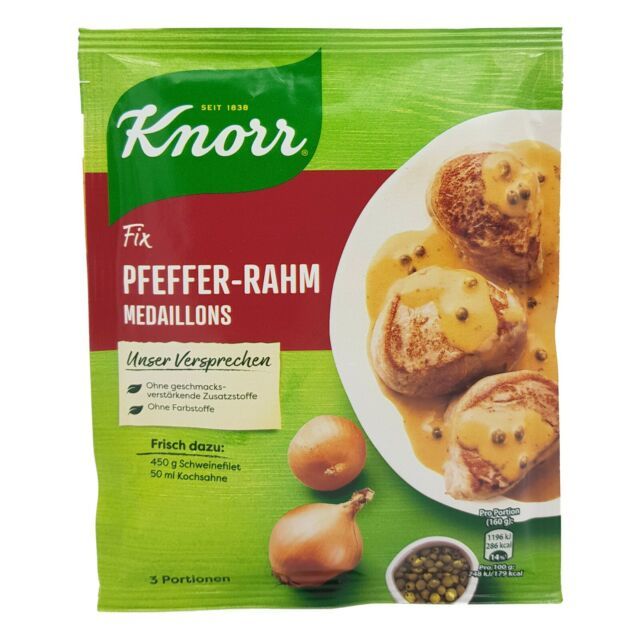Primary image for Knorr Fix-Pfeffer- Rahm Medallions