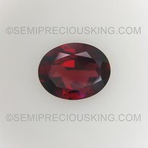 Natural Rhodolite Oval Faceted Cut 10X8mm Raspberry Color VVS Clarity Loose Gems - £124.41 GBP