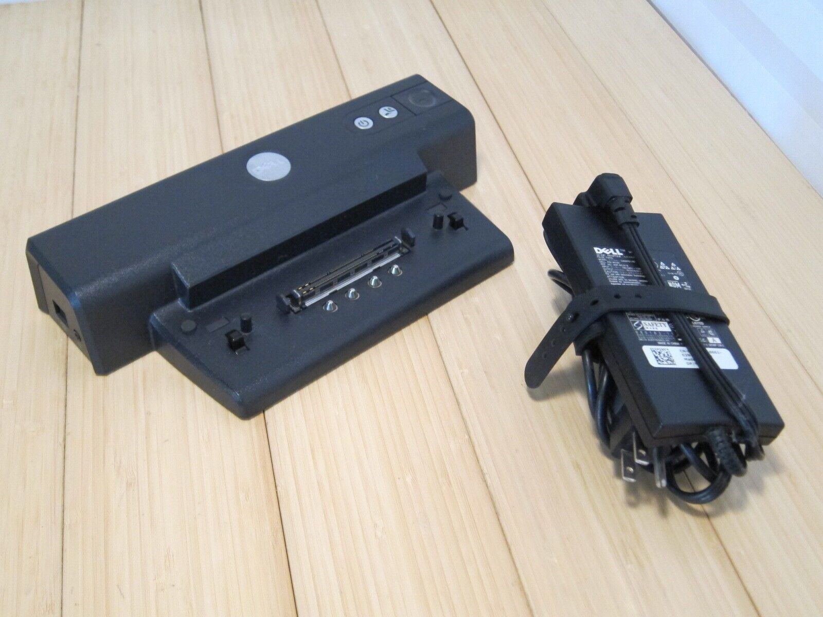 OEM Dell PR01X Port Replicator With PA-3E WK890 AC Adapter Tested &amp; Working - $23.36