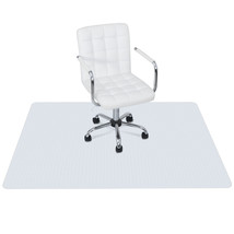 Chair Mat Non-Slip Pvc Floor Carpet Protector W/Lip For Home Office 60 X 46&quot; - £54.56 GBP