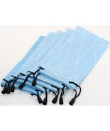 5pcs Blue Soft Pouch Bag Case Sunglasses Eyeglasses Glasses iPhone Smart... - $8.22 CAD