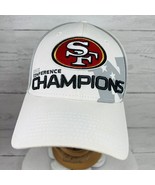 San Francisco 49ers SF Baseball Hat Cap M L Conference Champions 2012 Ne... - £35.85 GBP